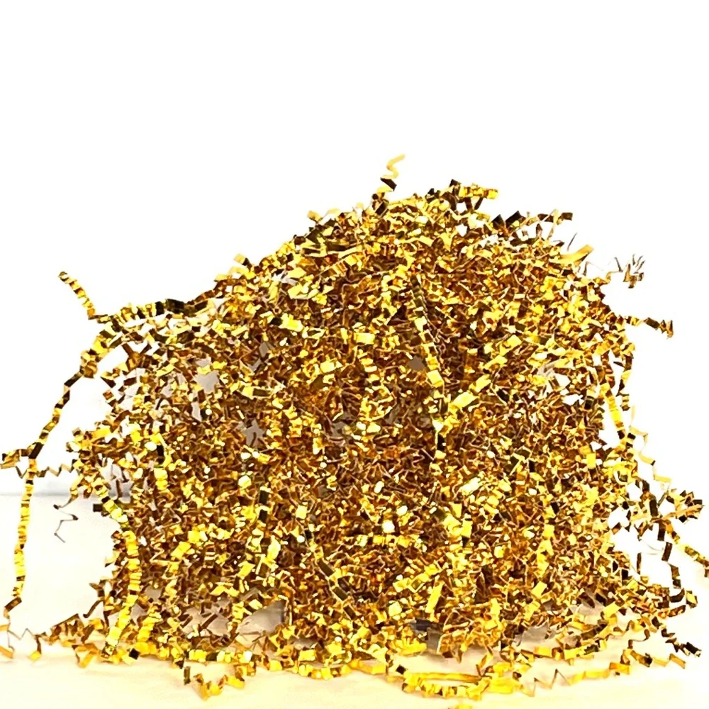 Gold Metallic Shredded Paper Filler